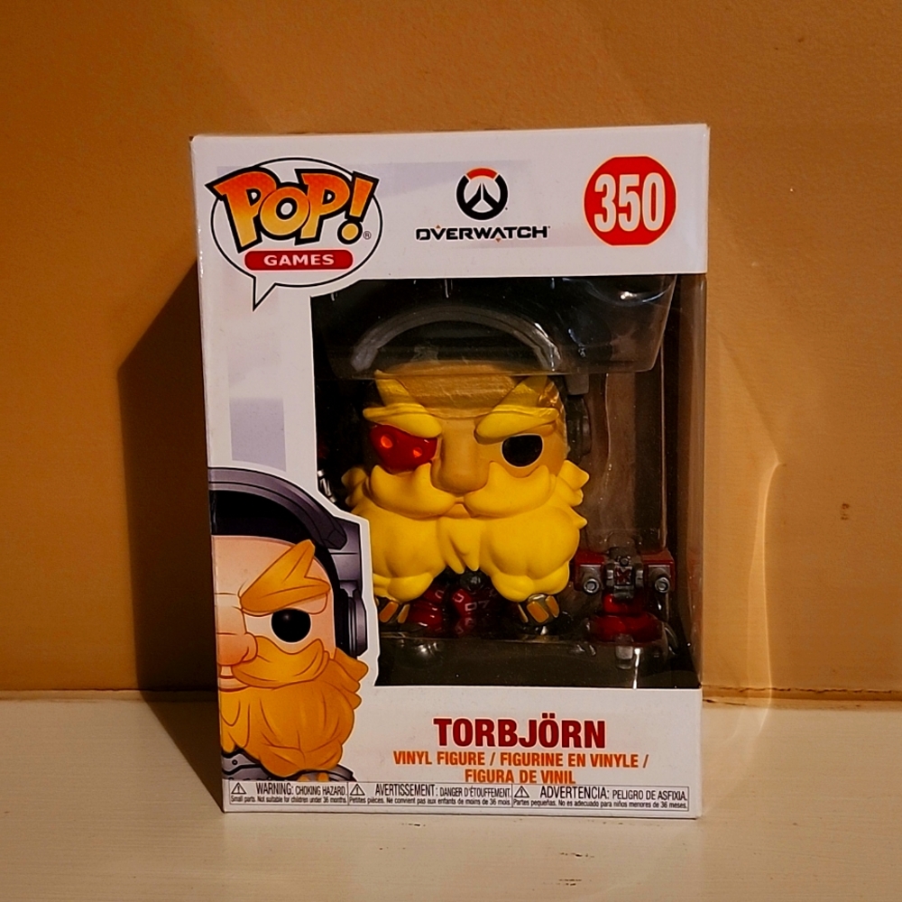 Torbjorn Overwatch Funko Pop Games No. 350